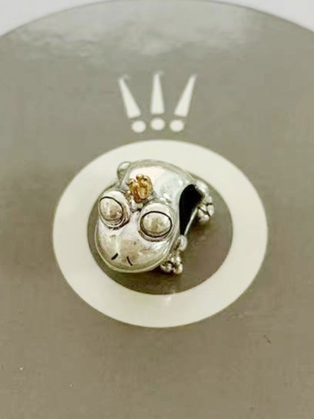 Pandora Two-tone Frog Prince Charm